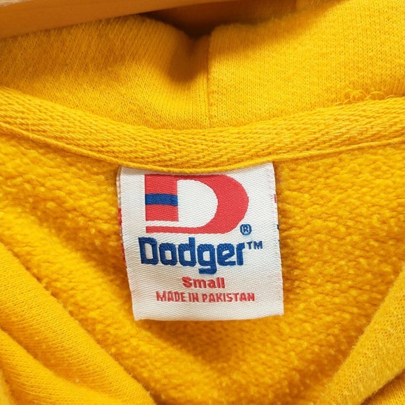 Dodger Men's Marian University Nursing Pullover Graphic Hoodie Yellow Small - Picture 8 of 12